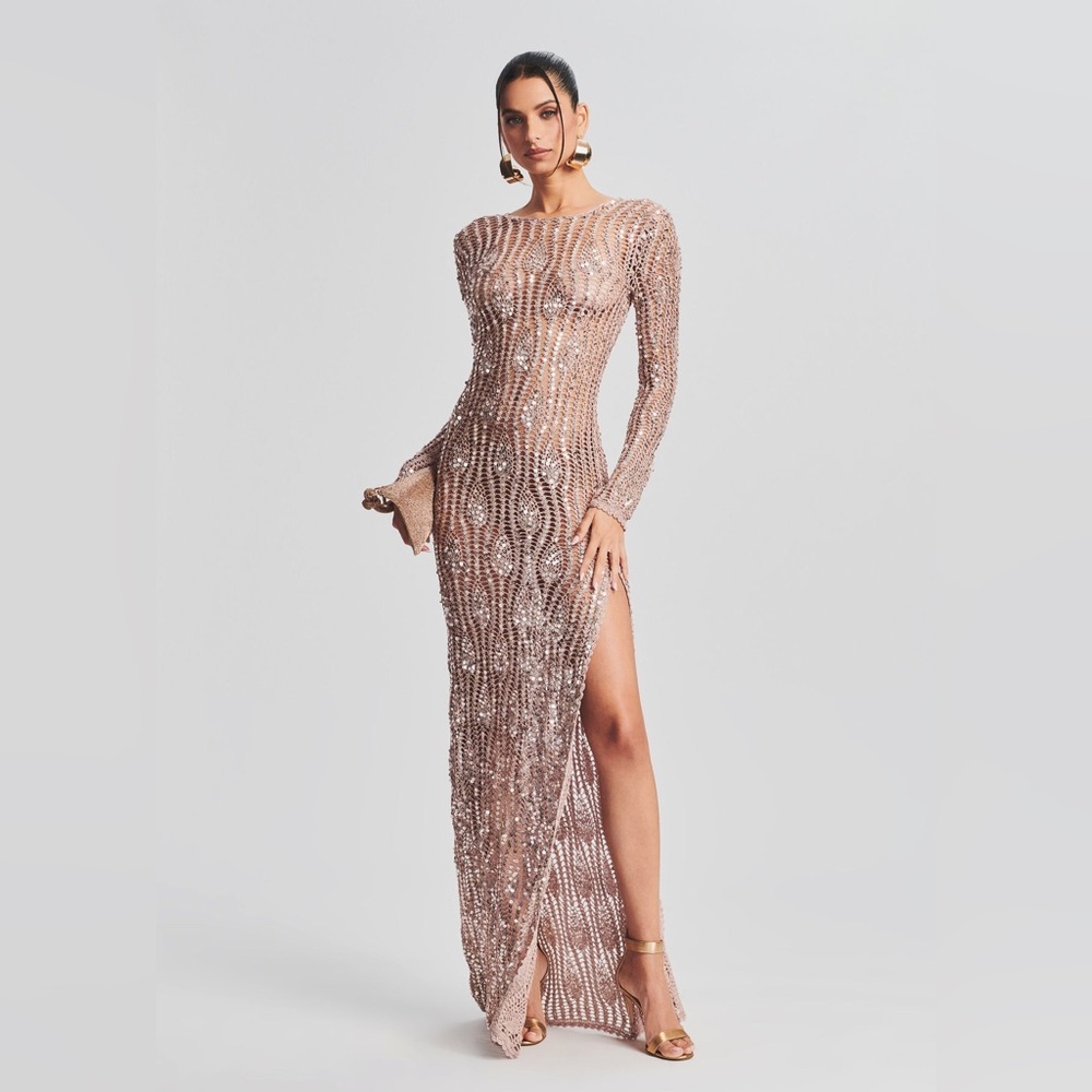 Retrofete Rose Gold Swim Coverup